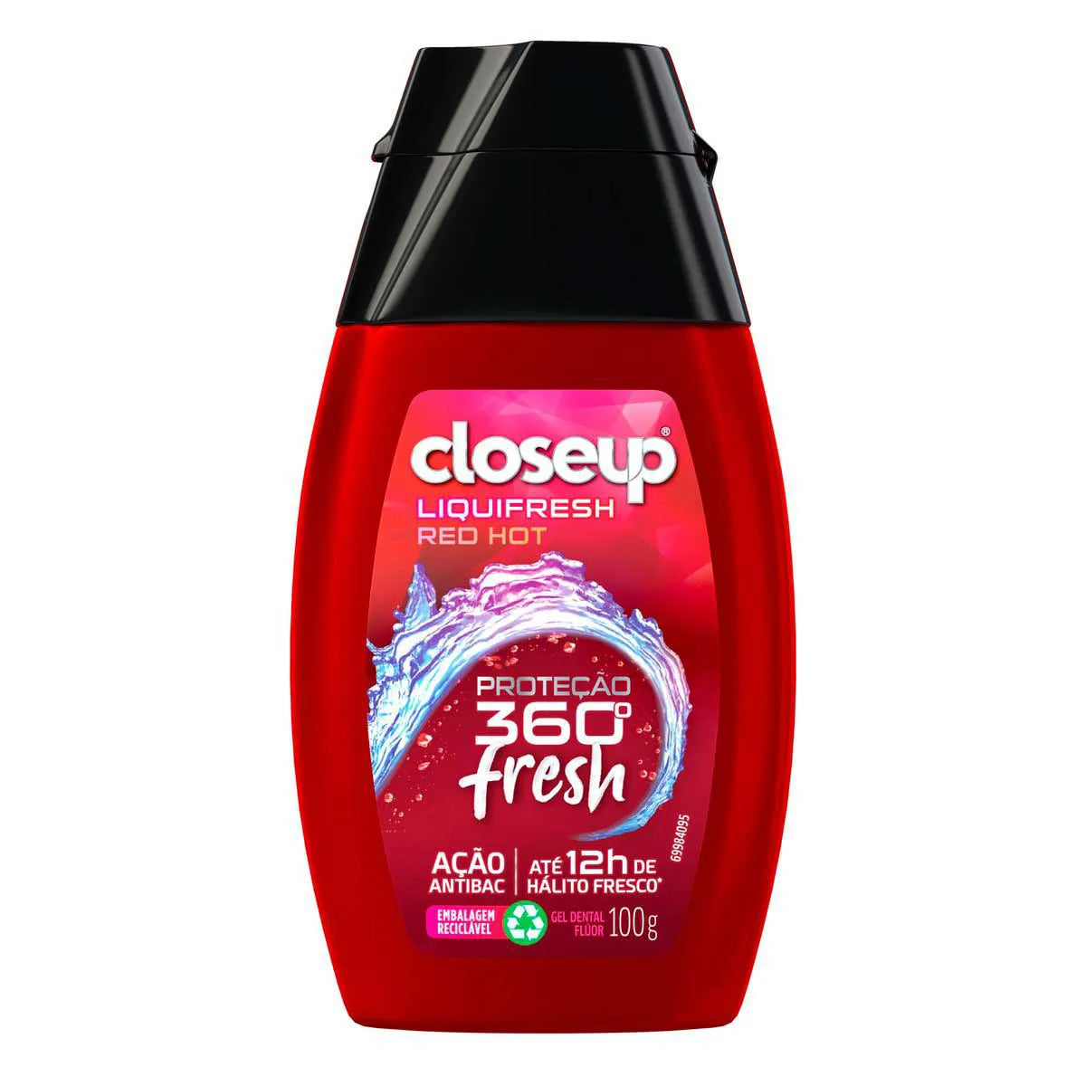 CREME DENTAL CLOSEUP LIQUI FRESH RED HOT 100G