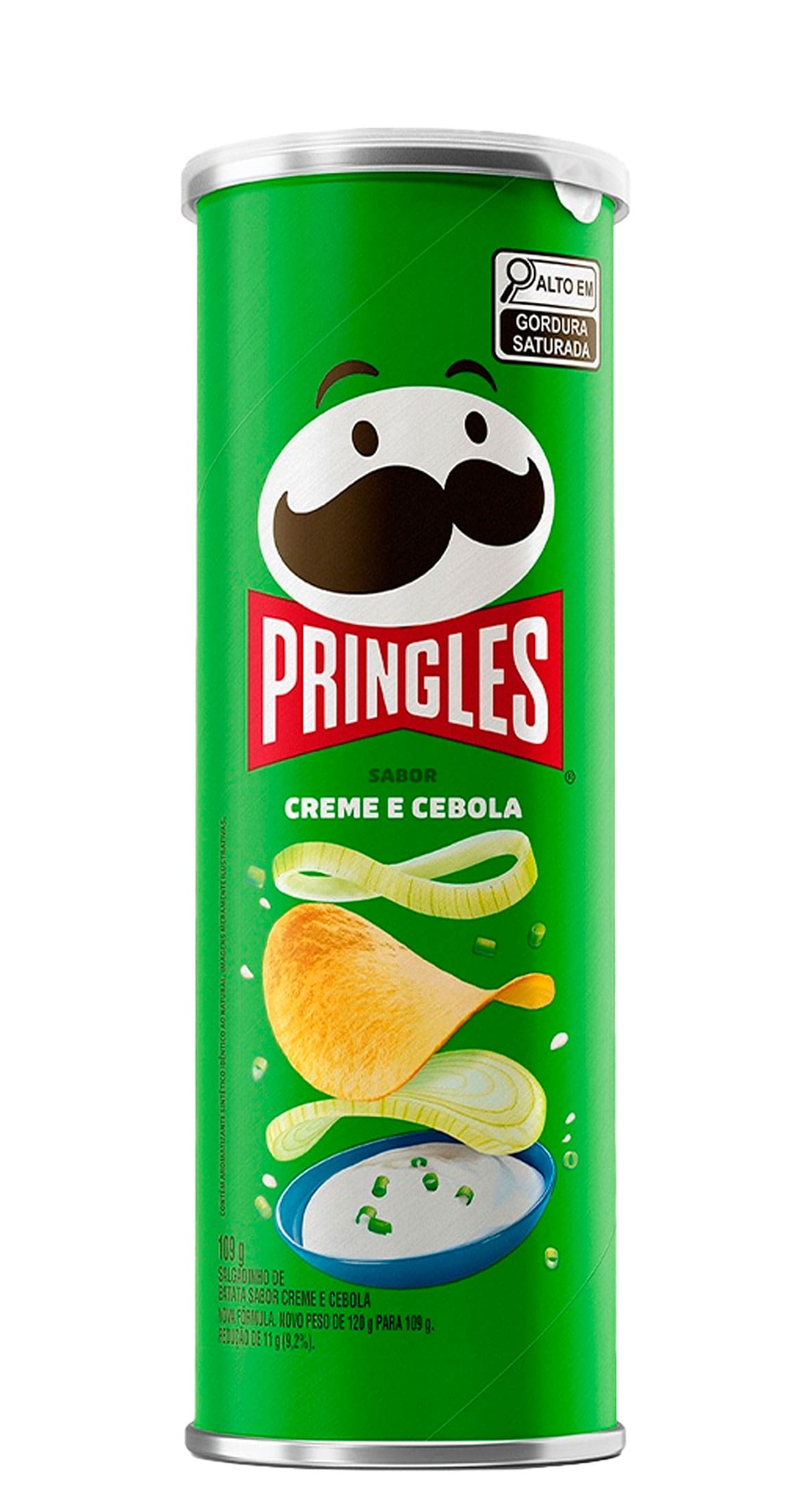 BATATA PRINGLES CREME CEBOLA 109G