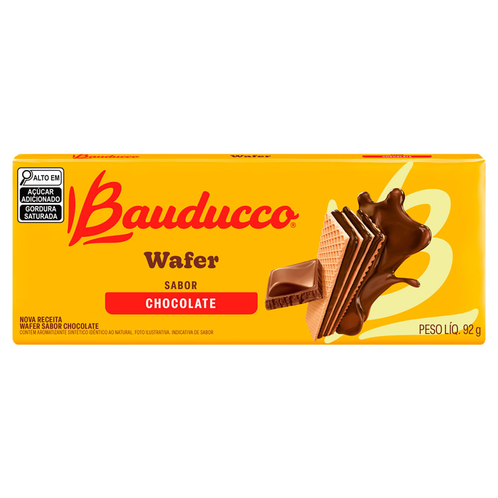 WAFER CHOCOLATE BAUDUCCO 92G