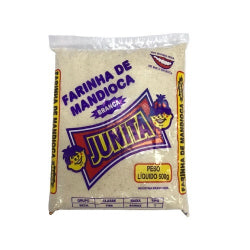 FARINHA DE MANDIOCA CRUA JUNITA 500G
