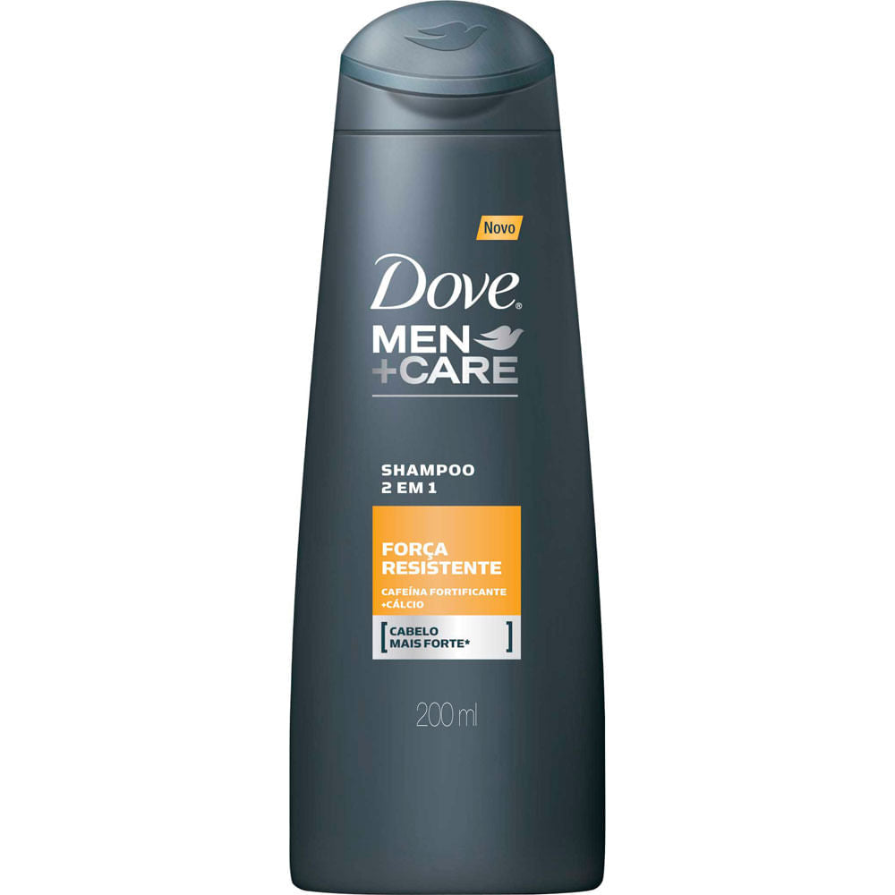 SHAMPOO DOVE MEN CARE FORCA RESISTENCIA 200ML