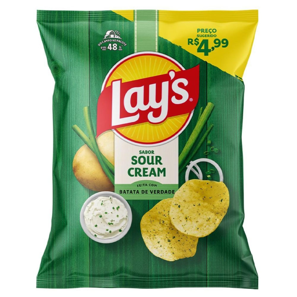 BATATA LAYS SOUR CREAM 30G