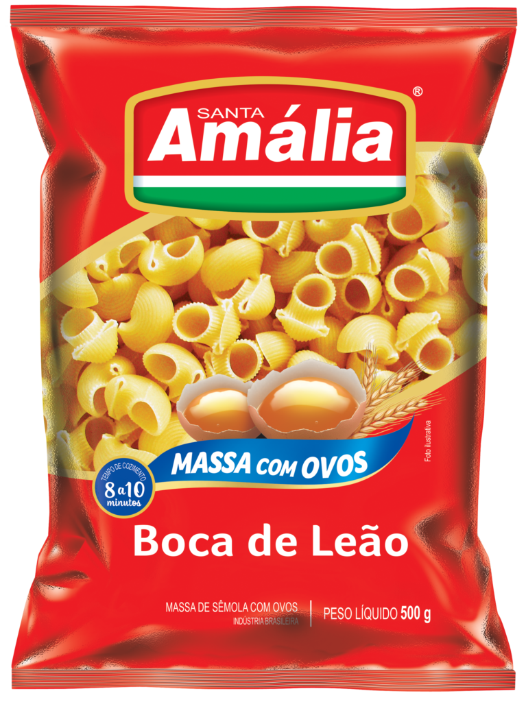 MACARRAO BOCA LEAO OVOS STA AMALIA 500G