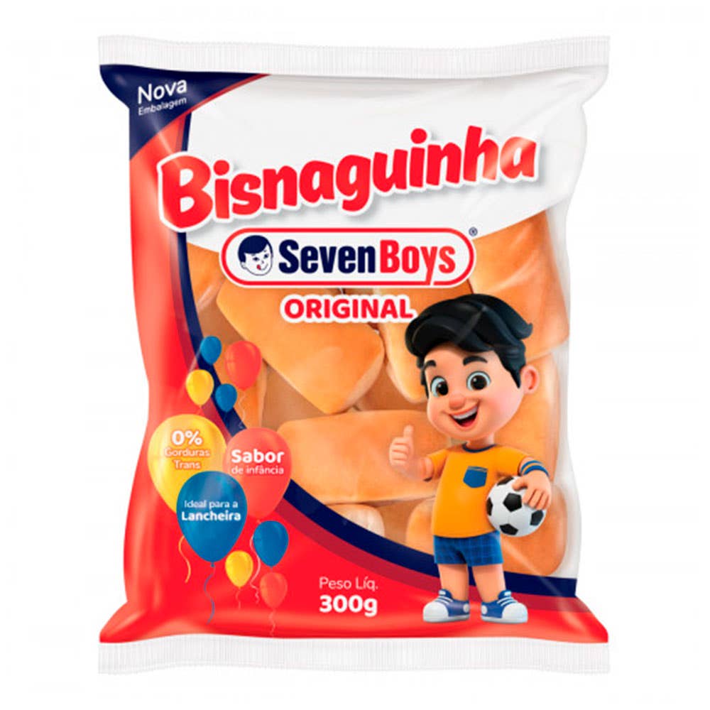 BISNAGA TRADICIONAL SEVEN BOYS 300G