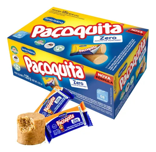 PACOQUITA ZERO ACUCAR C/8UN DISPLAY 120G