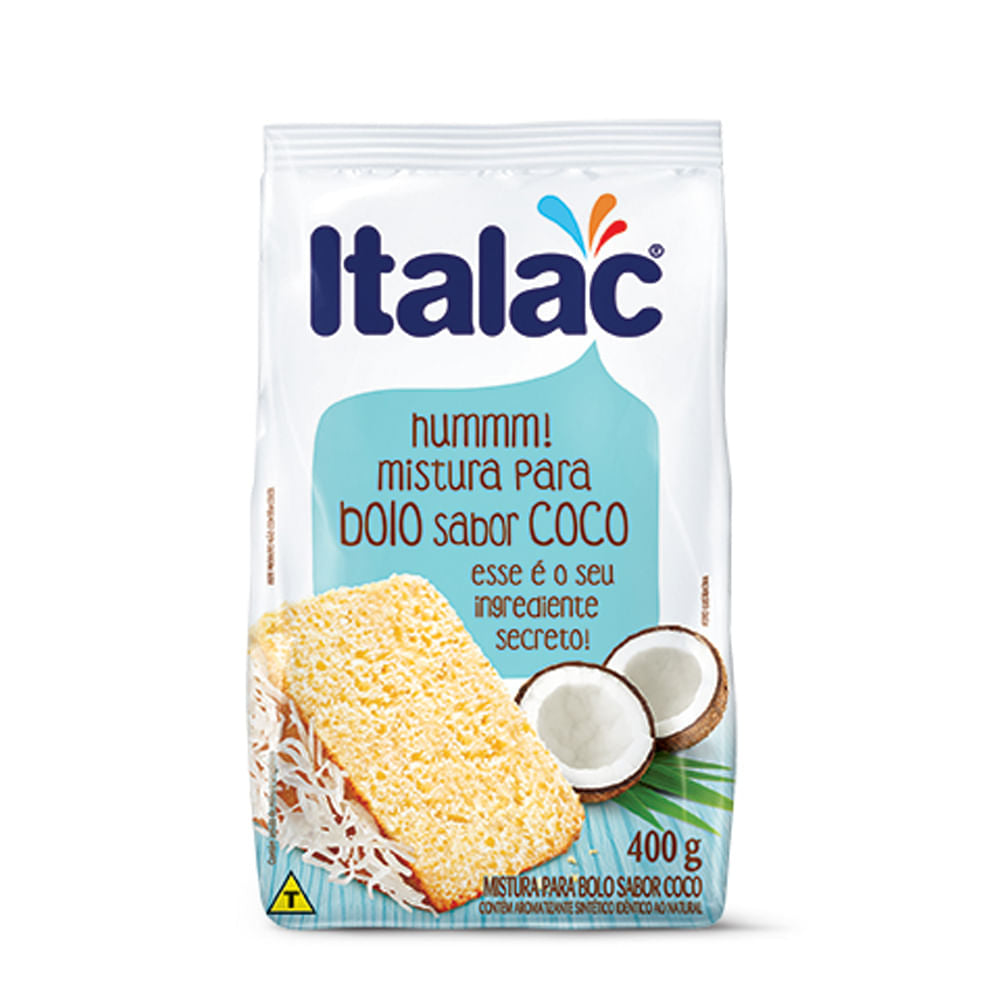 MISTURA BOLO ITALAC COCO 400G