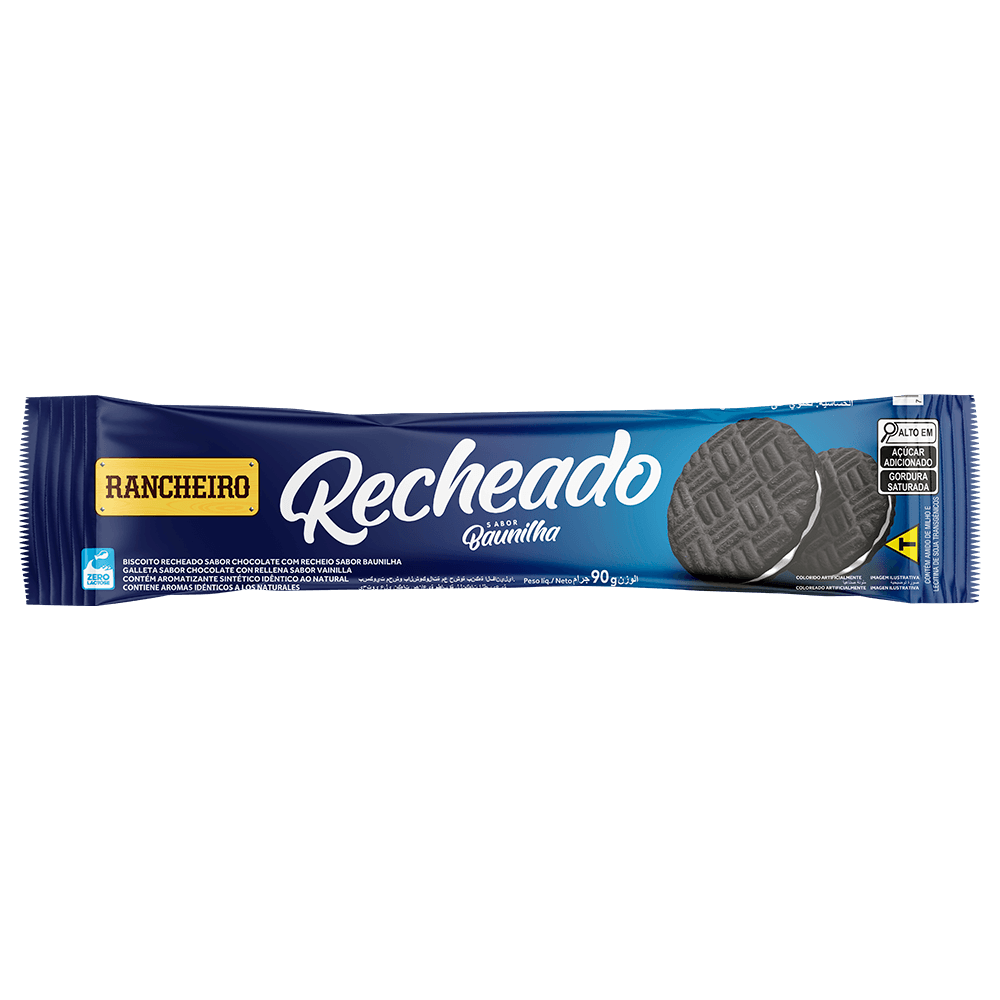 BISCOITO RECH RANCHEIRO BAUNILHA 90G