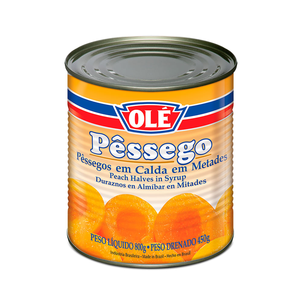 PESSEGO EM CALDA OLE 450G