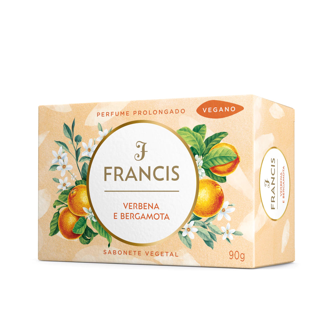 SABONETE FRANCIS CLASSICO VERBENA BERGAMOTA 90G