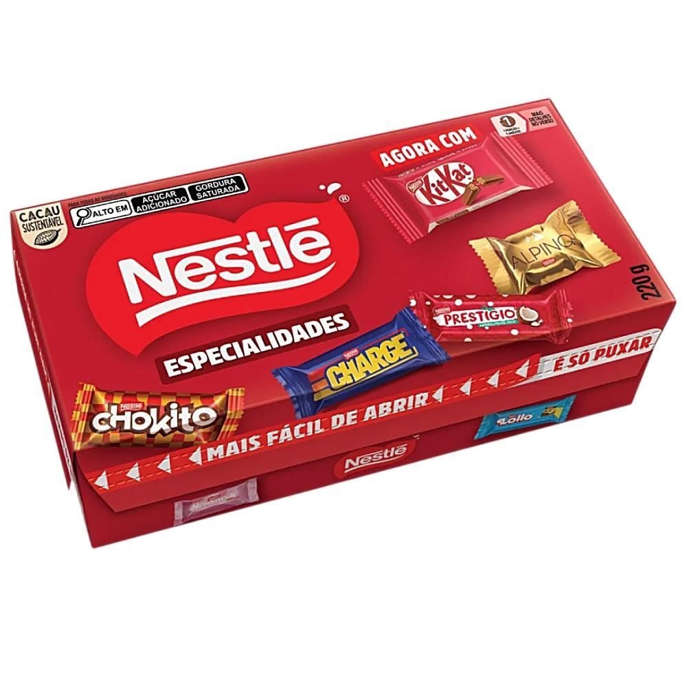 CAIXA BOMBOM NESTLE ESPECIALIDADES 220G