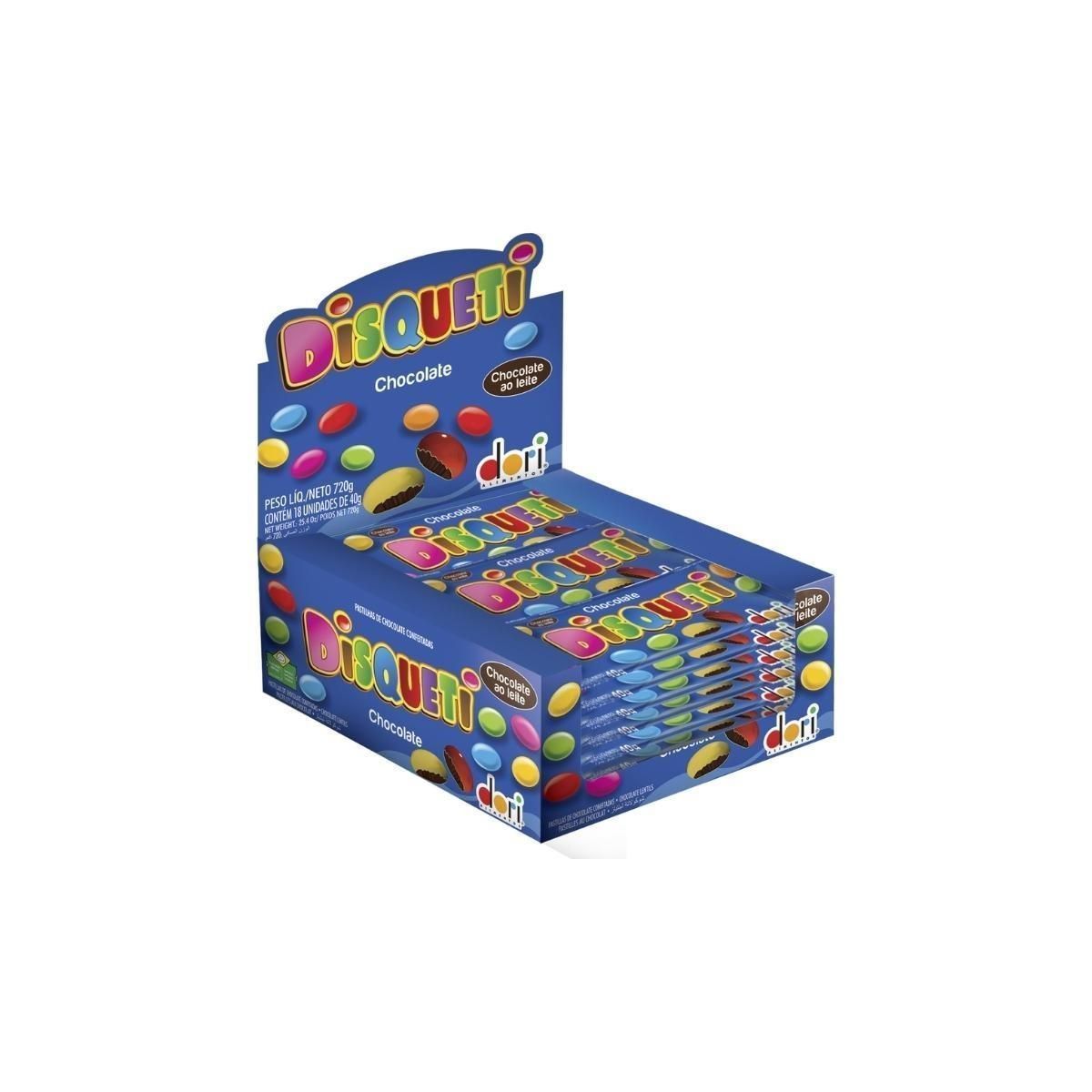 DISQUETI CHOCOLATE CONFETE 18G