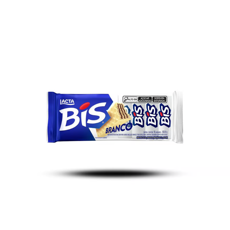 CHOCOLATE LACTA BIS BRANCO 63G
