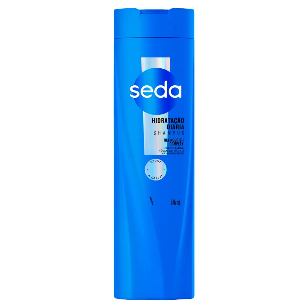 SHAMPOO SEDA ANTIC. HIDRATACAO DIARIA 325ML
