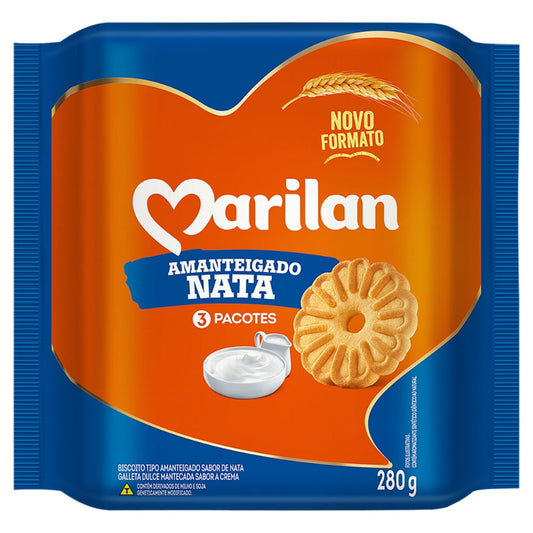 BISCOITO MARILAN AMANTEIGADO NATA 280G