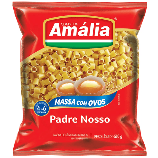 MACARRAO PADRE NOSSO OVOS SNTA AMALIA 500G