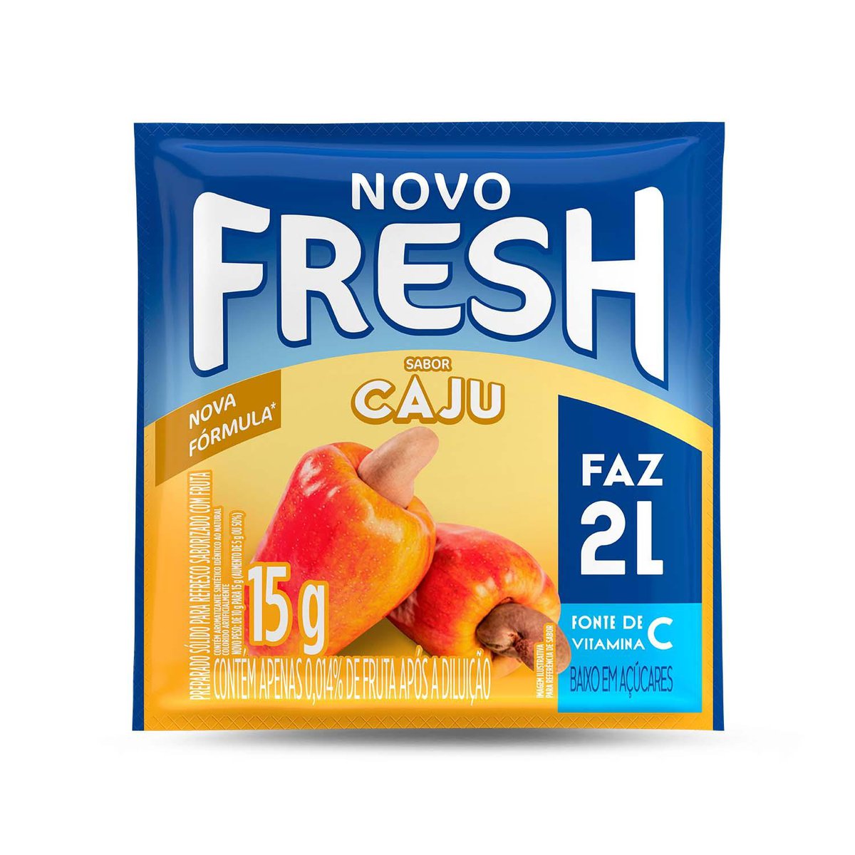 REFRESCO FRESH CAJU 15G