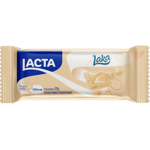 CHOCOLATE BRANCO LAKA 20G