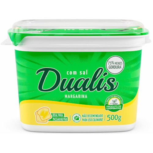 MARGARINA DUALIS C/SAL 500G