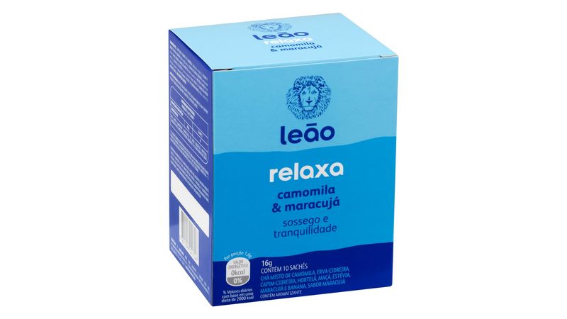 CHA LEAO FUNCIONAIS RELAXA 10X16G