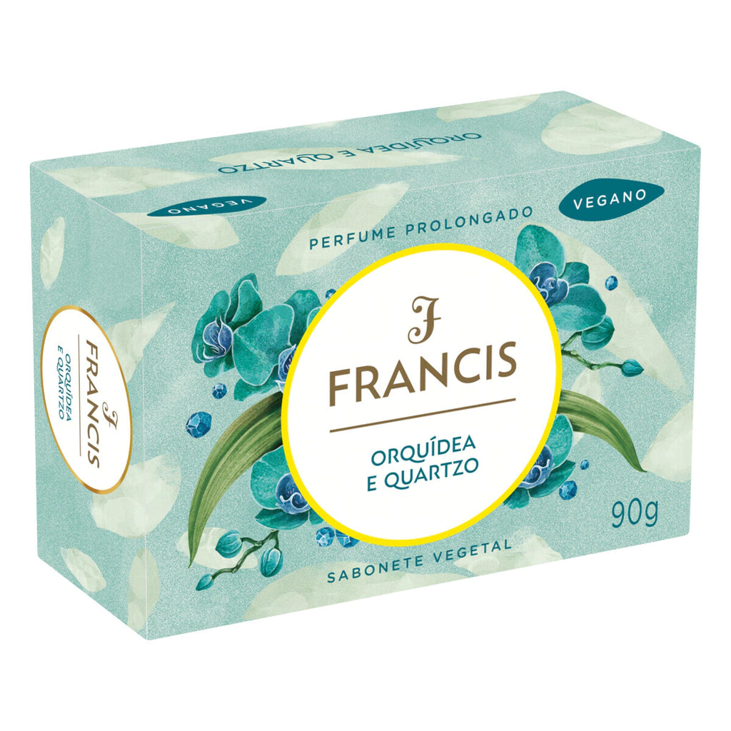 SABONETE FRANCIS CLASS. AZUL ORQUIDEA 90G