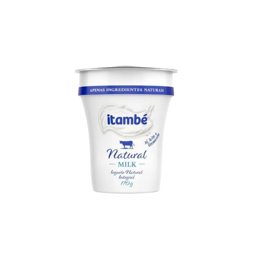 IOGURTE NATURAL ITAMBE MILK INTEGRAL 170G