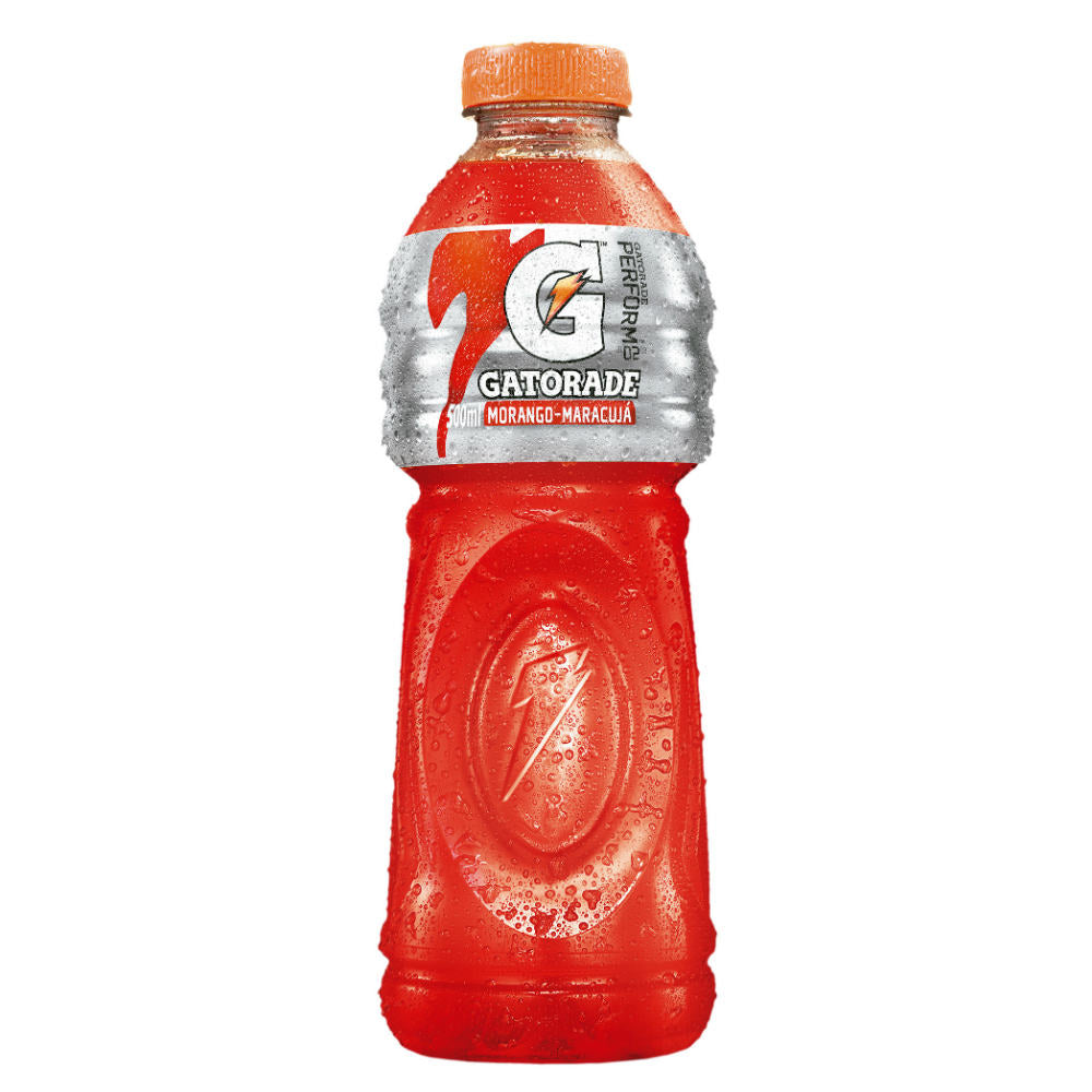 ISOTONICO GATORADE MORANGO-MARACUJA 500ML