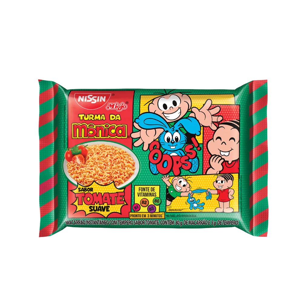 NISSIN LAMEN SUAVE TOMATE 85GR UN