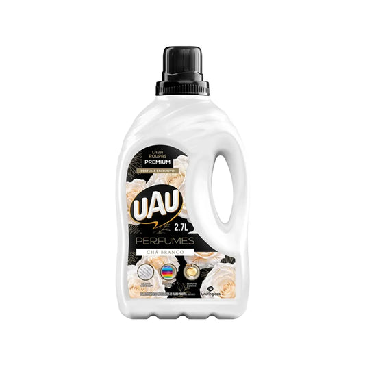 LAVA ROUPAS LIQ UAU CHA BRANCO 2,7L