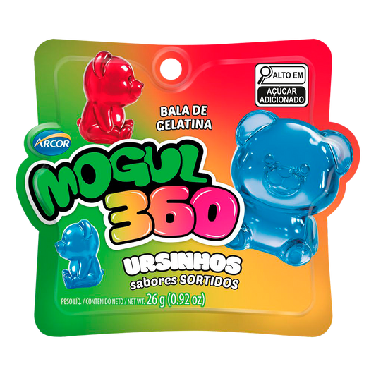 BALA MOGUL 360 URSOS SABORES 26G