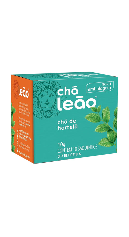 CHA LEAO ERVAS HORTELA 10G