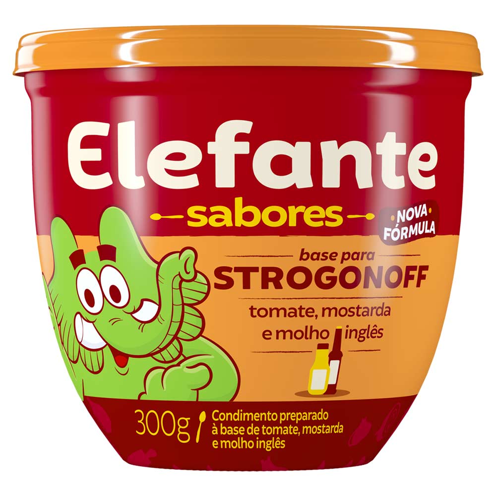 EXTRATO DE TOMATE ELEFANTE STROGONOFF 300G