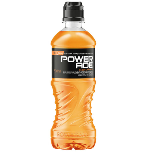 ISOTONICO POWERADE LARANJA PET 500ML