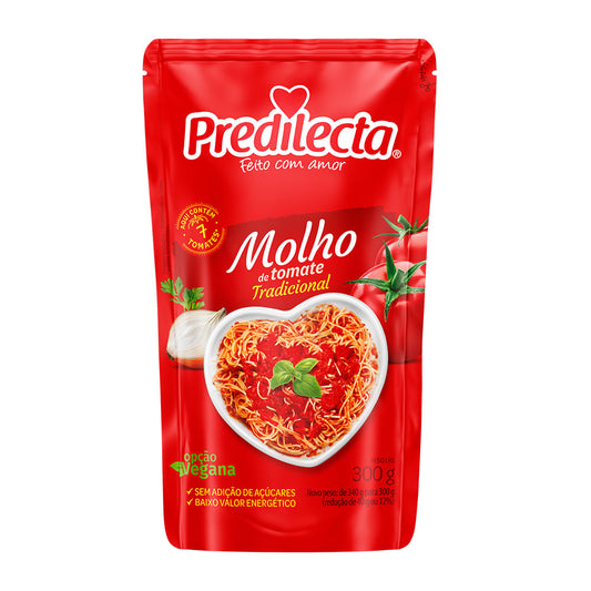 MOLHO TOMATE PREDILECTA TRAD SACHE 300G