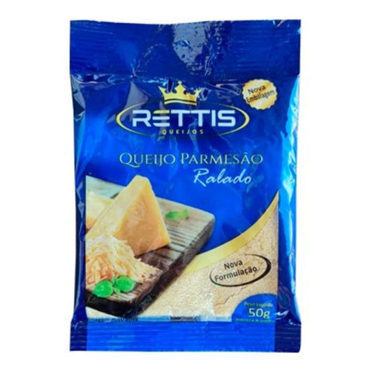 QUEIJO PARMESAO RALADO RETTIS 50G