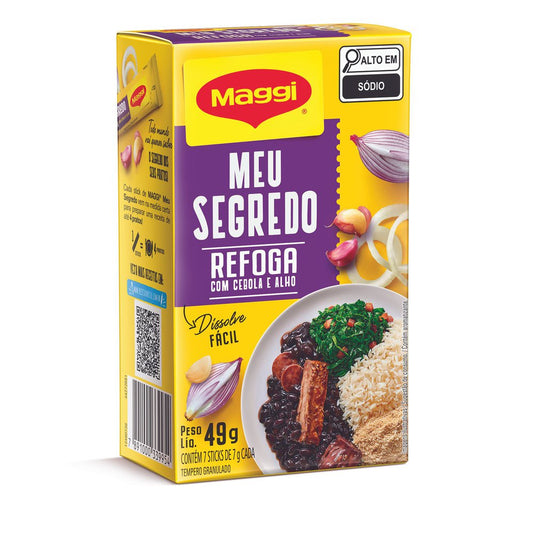 TEMPERO ALHO E CEBOLA MEU SEGREDO MAGGI 49g