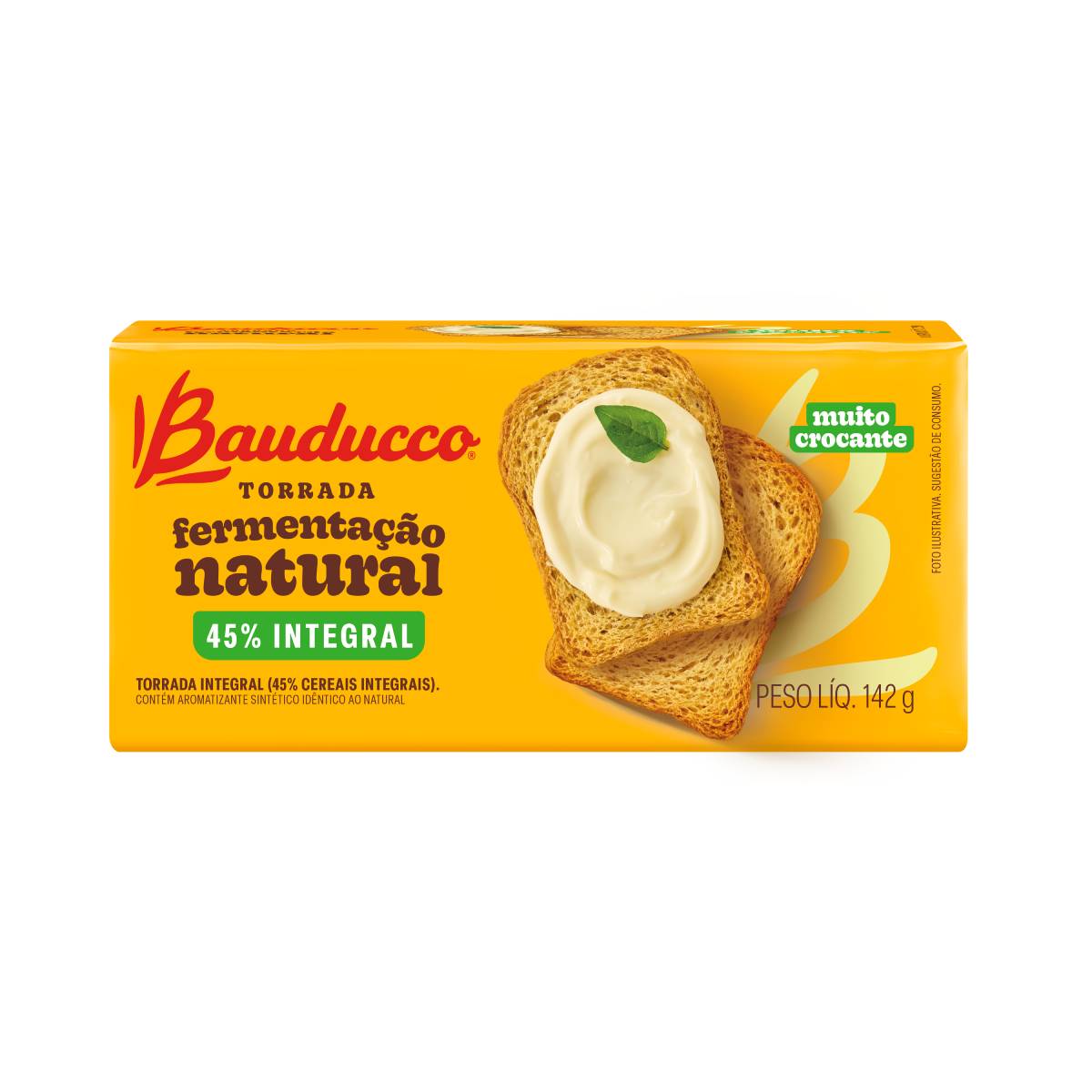 TORRADA INTEGRAL BAUDUCCO 142G