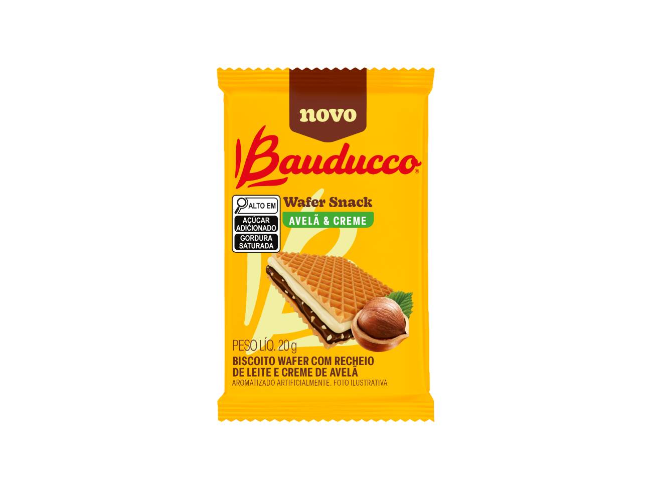 WAFER SNACK BAUDUCCO 20G