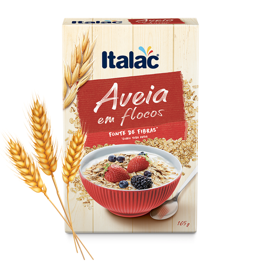 AVEIA FLOCOS ITALAC 165G
