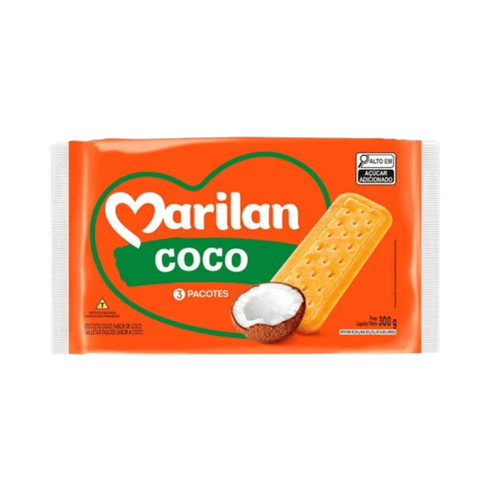 BISCOITO MARILAN COCO 300G
