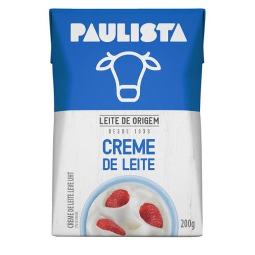 CREME DE LEITE UHT PAULISTA 200G