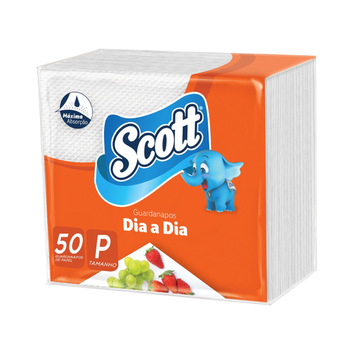 GUARDANAPO SCOTT DIA A DIA 24X21 50UN
