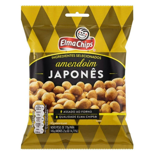 AMENDOIM JAPONES 45G ELMA CHIPS