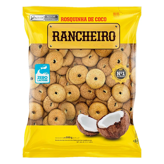 ROSQUINHA COCO RANCHEIRO 500G