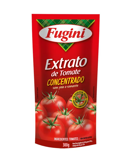 EXTRATO DE TOMATE FUGINI SACHE 300G