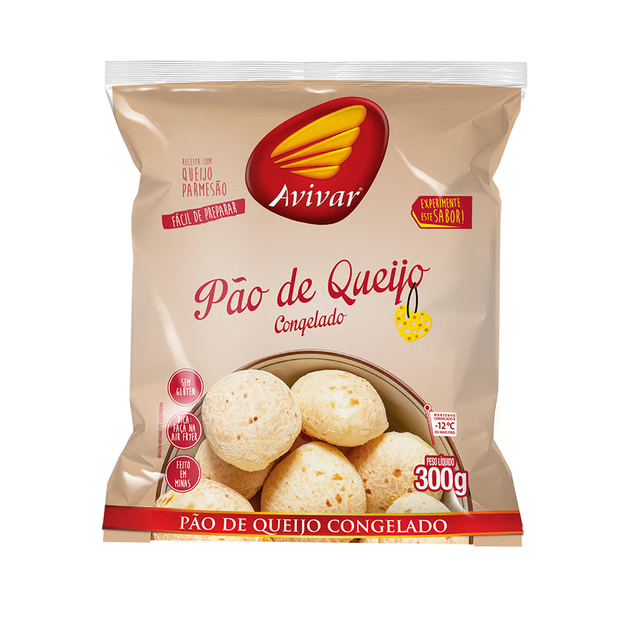 PAO DE QUEIJO CONG AVIVAR 300G