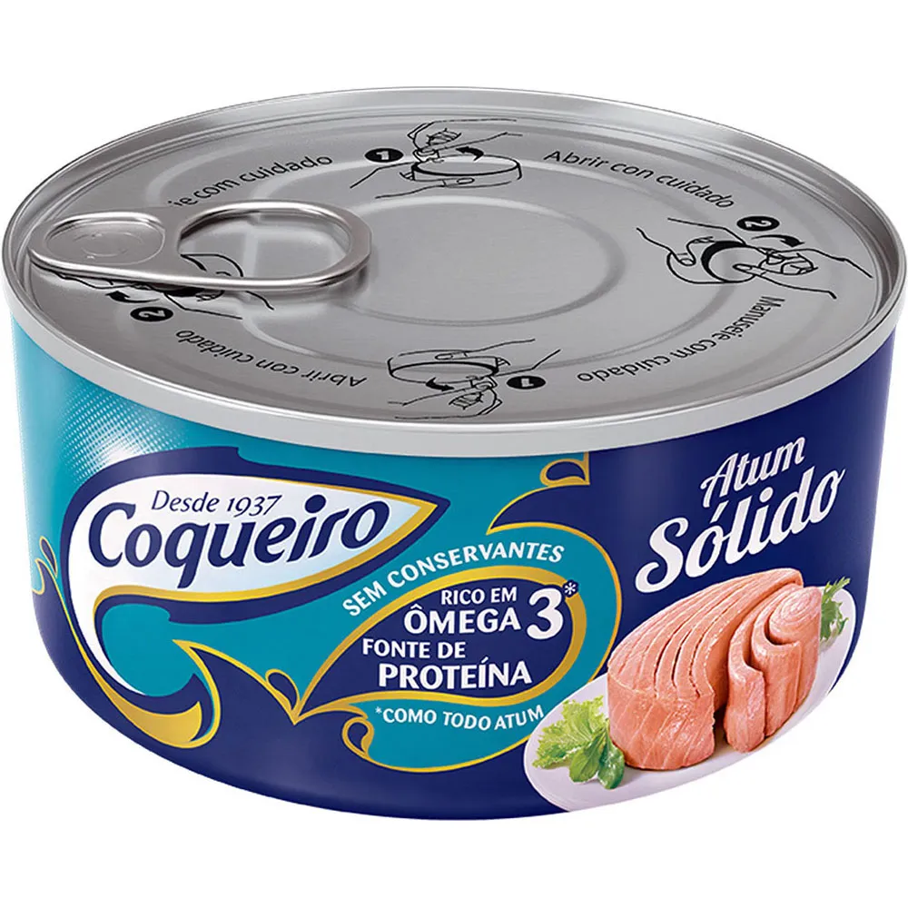 ATUM COQUEIRO SOLIDO OLEO 170G