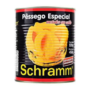 PESSEGO EM CALDA SCHRAMM ESPECIAL 450G