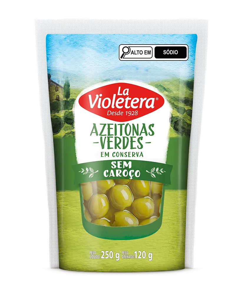 AZEITONA LA VIOLETERA S/ CAROCO 120G