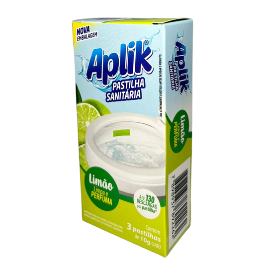 PASTILHA SANITARIA APLIK LIMAO 10G