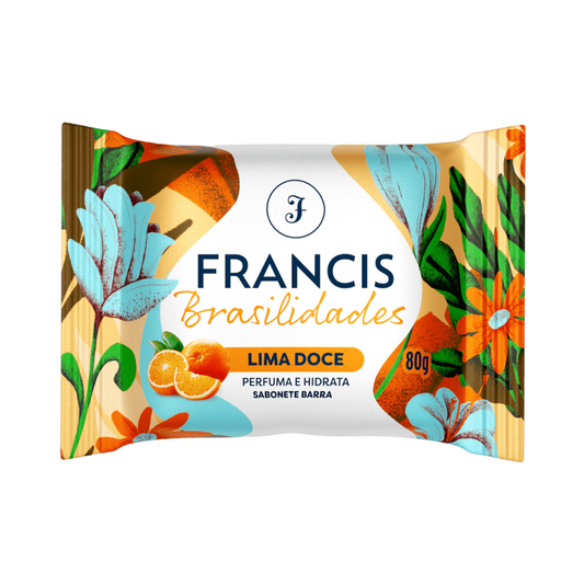 SABONETE FRANCIS BRASILIDADES LIMA DOCE 80G